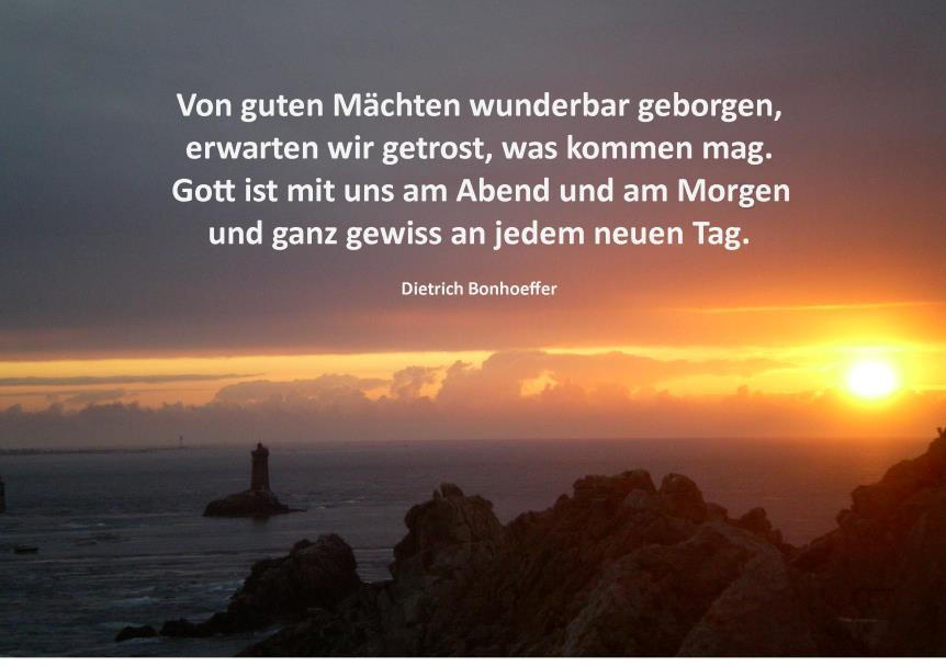 Zitat Dietrich Bonhoeffer