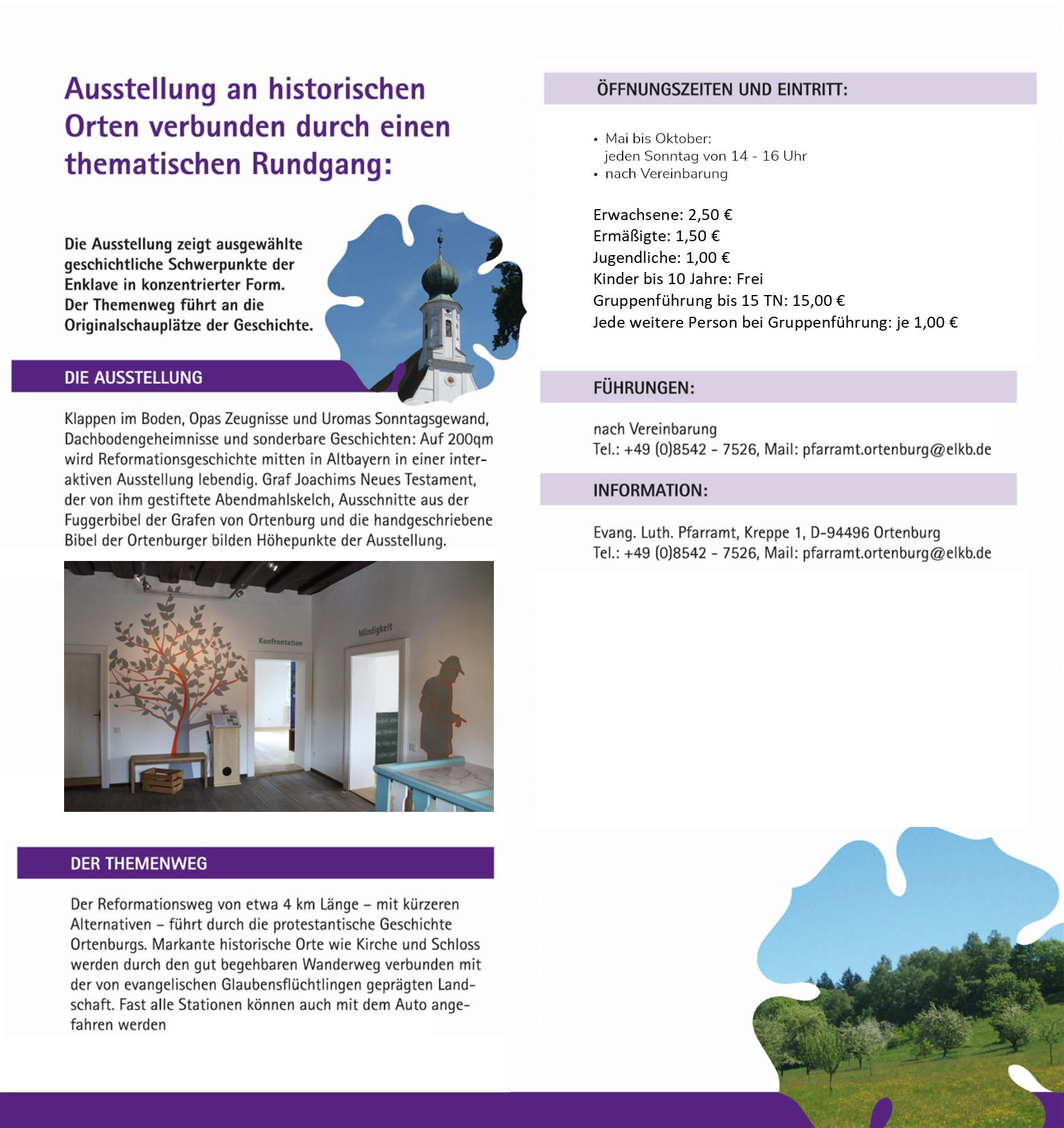 Flyer Museum Seite 1